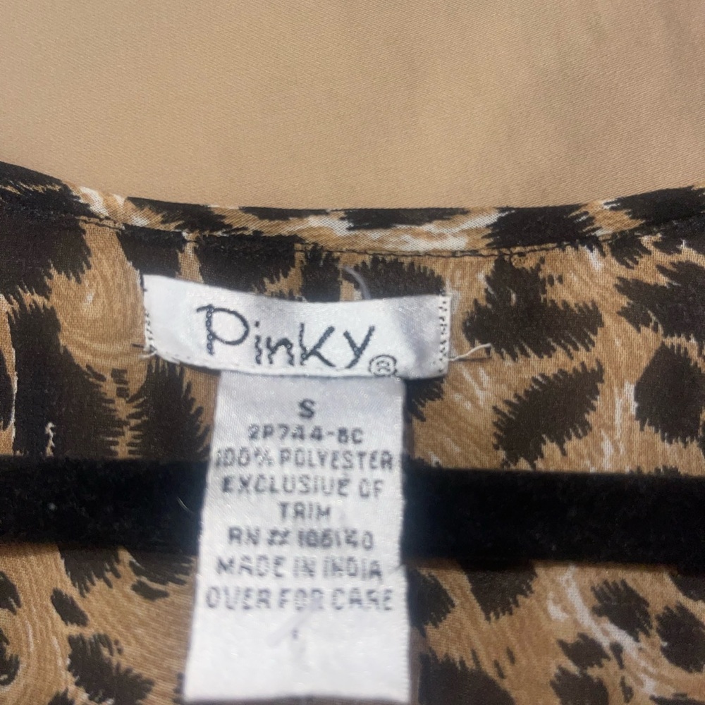 Pinky Leopard Tank - Picture 3 of 3